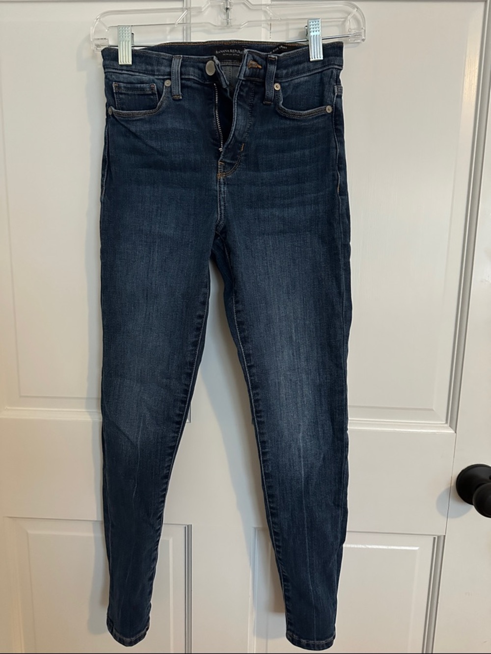 Banana Republic Dark Indigo Skinny Jeans